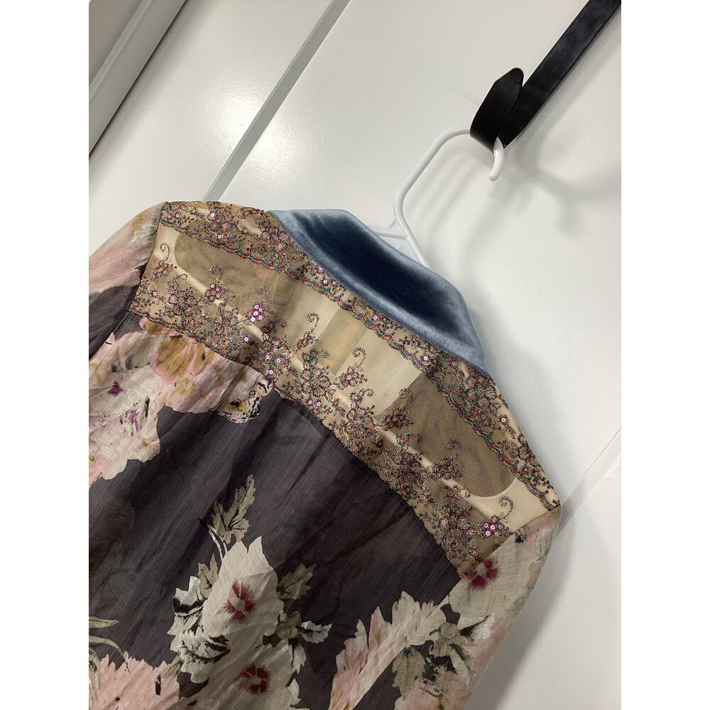 Aratta Silent Journey Multicolor Embroidered Blouse Shirt, detailed, multicolor - Picture 9 of 14